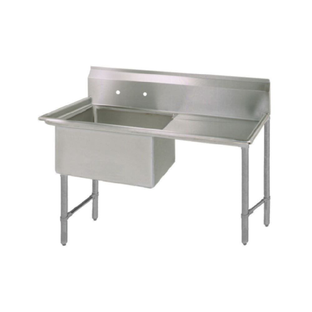 BK Resources BKS6-1-24-14-24RS Sink One Compartment 52-3/16"W X 29-1/2"D X 44-1/16"H Overall Size