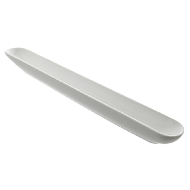 10 Strawberry St WTR-OLIVE - Olive Server Dish, 6 Oz., 16" X 2" X 1-1/2"H