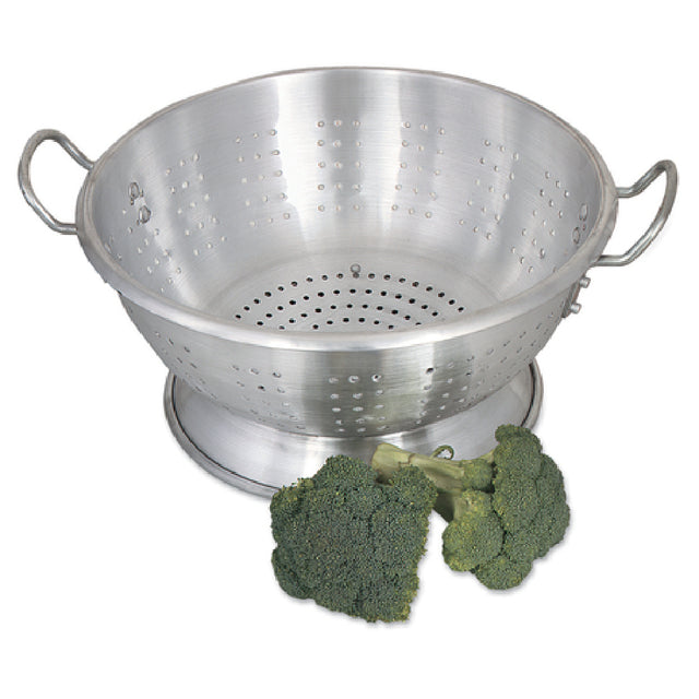 Browne Foodservice 5811611 Colander 10.4 Qt. 15" Dia. X 5-3/4" Deep