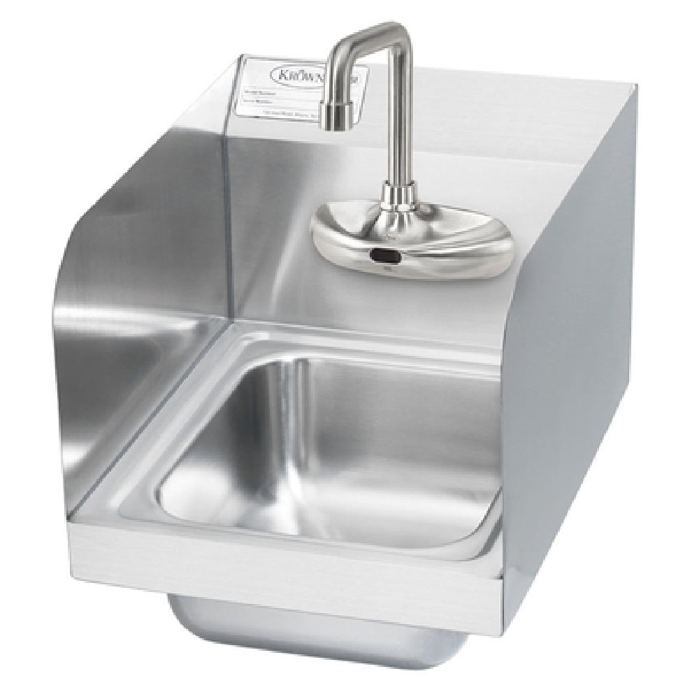 Krowne HS-65 Hand Sink Wall Mount 9"W X 11"D X 5" Deep Bowl