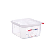 Carlisle 11851 Araven Food Storage Container 2.1 Qt. 7-1/8"W X 7-1/8"D X 3-3/8"H