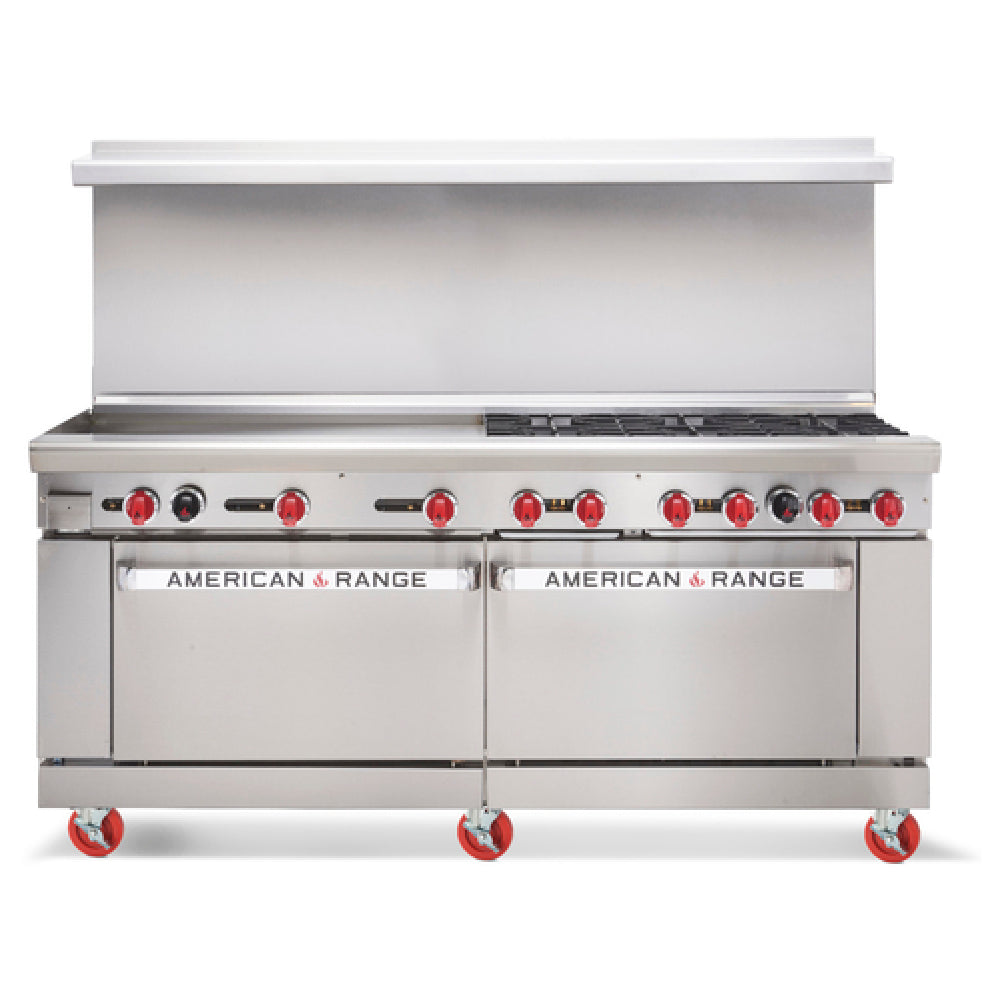 American Range AR-48G-4B-NN_NAT - Restaurant Range, Gas, 72"