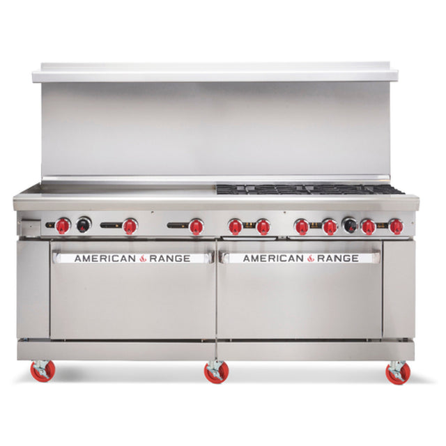 American Range AR-48G-4B-NN_NAT - Restaurant Range, Gas, 72"