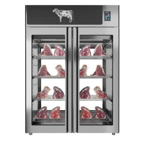 Omcan 48044 (MM-IT-1400-TWV) Stagionello® Dry Age 3.0 Cabinet With Umiright® Humidity Management