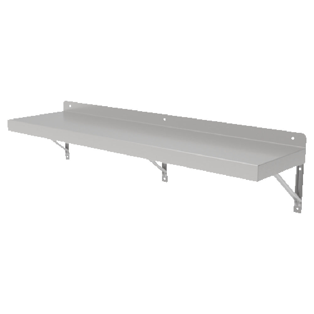GSW USA WS-E1272 Economic Shelf Wall-mounted 72"W X 12"D X 11"H