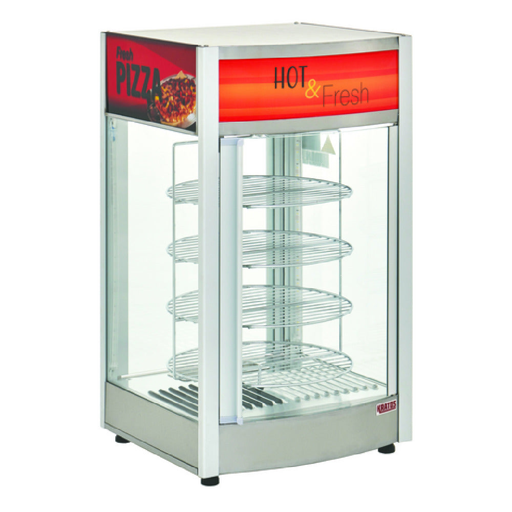 Hubert 172697 - Kratos 29C-002 Pizza Display Case, 18"W X 20.5"D X 31.8"H, Countertop