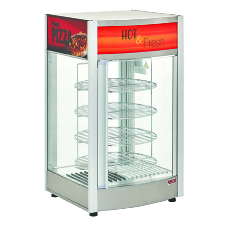 Hubert 172697 - Kratos 29C-002 Pizza Display Case, 18"W X 20.5"D X 31.8"H, Countertop