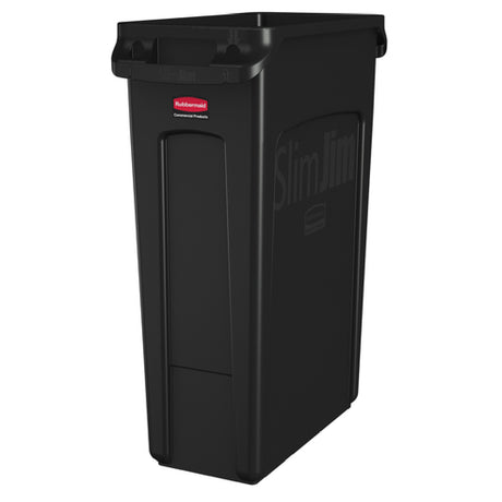 Rubbermaid FG354060BLA - Slim Jim® Container, 23 Gallon, 22"W X 11"D X 30"H