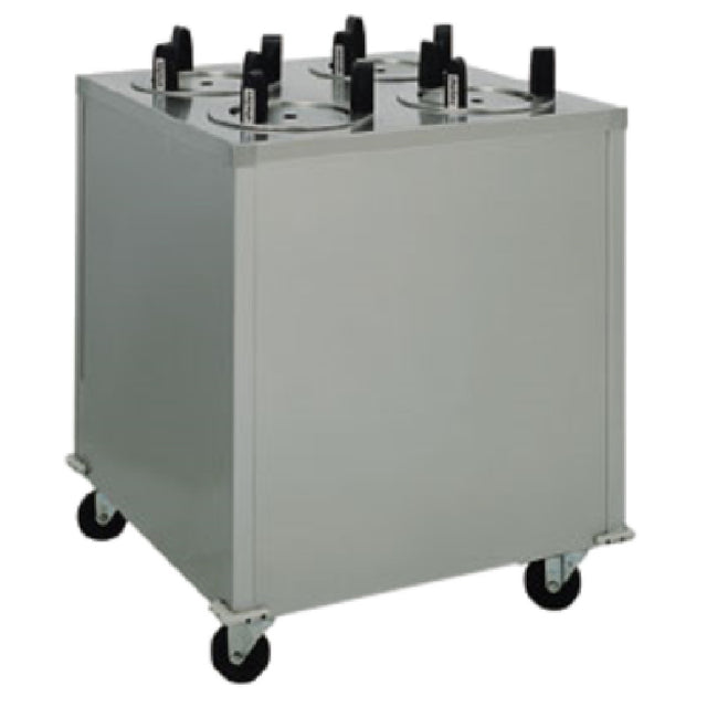 Delfield CAB4-650ET_220/60/1 Shelleymatic® Even Temp Dispenser Heated Dish Enclosed Mobile Design