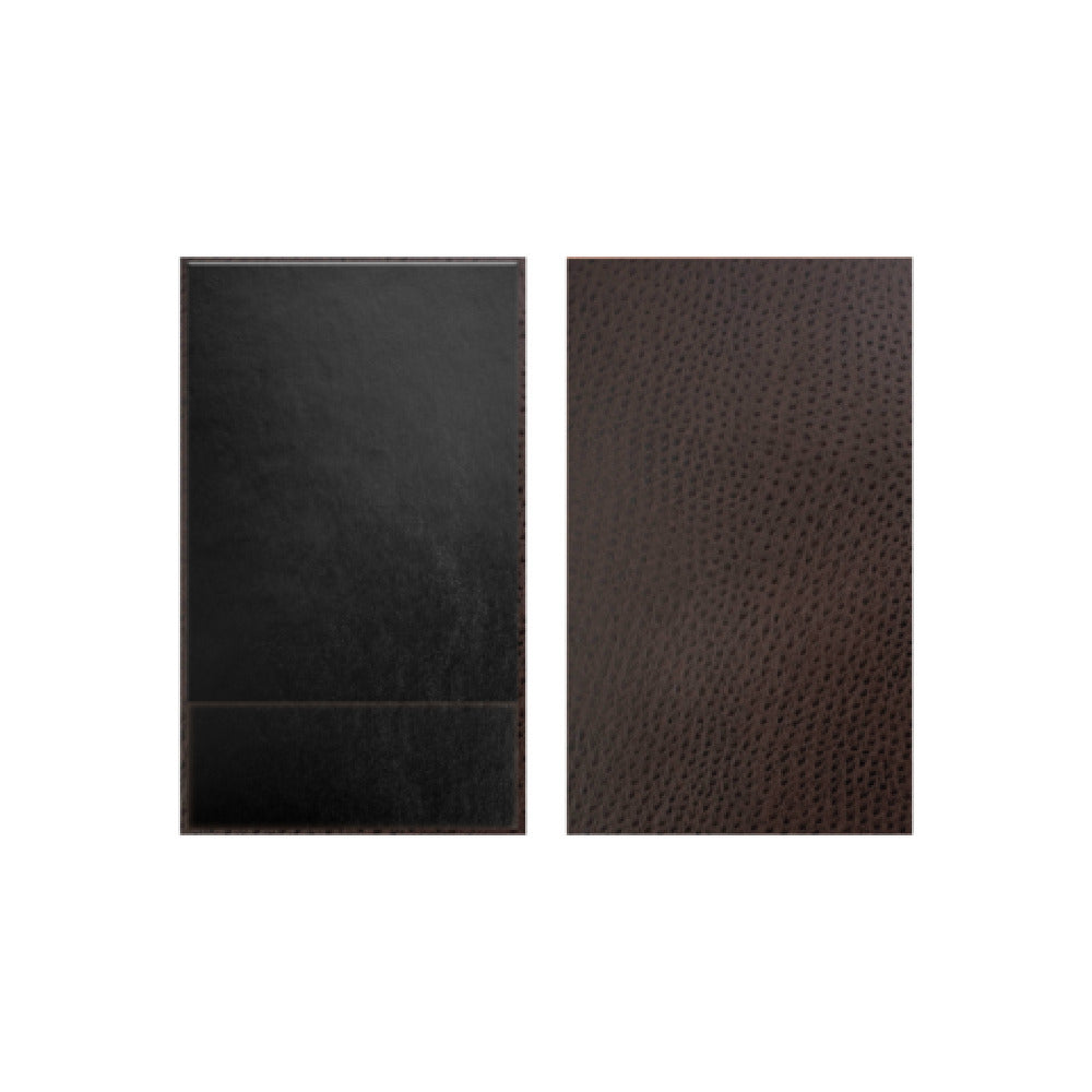 Risch 1000H-CH - Chesterfield Ostrich Texture Faux-leather Single Panel Check Presenter (specify Color)