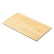 TableCraft Products 13327 - Timber Melamine Collection Serving Tray, 12.75" X 6.875" X 0.625"