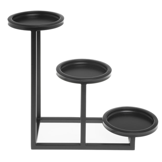 Hubert 37996 - Cerve Collection Bowl Holder, 3-tier, 6" X 15-7/10" X 13"H