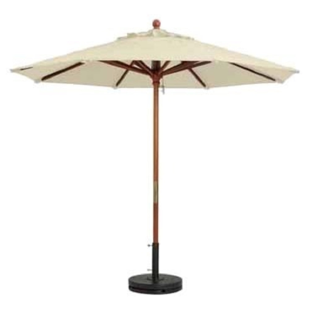 Grosfillex 98940331 Market Umbrella 7 Ft Round Top