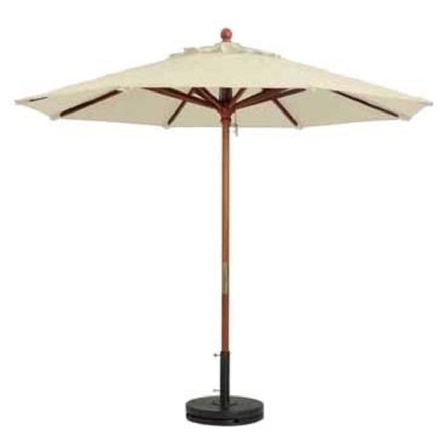 Grosfillex 98940331 Market Umbrella 7 Ft Round Top