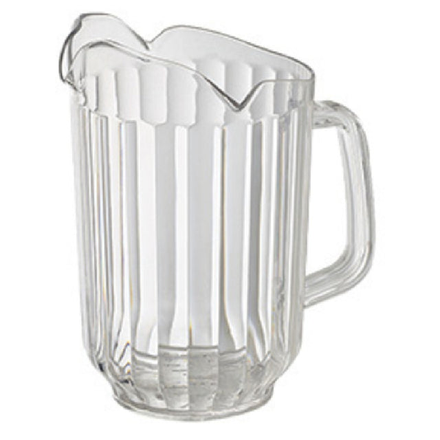 Winco WPCT-60C Water Pitcher 60 Oz. 3-spout