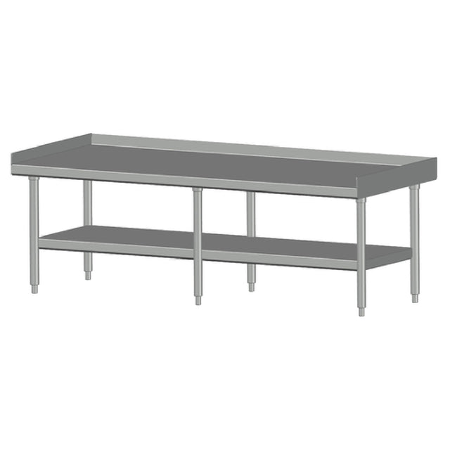 SPG ES-SL-3072-S - Universal Stainless Countertop Cooking Equipment Stand, 72" X 30"