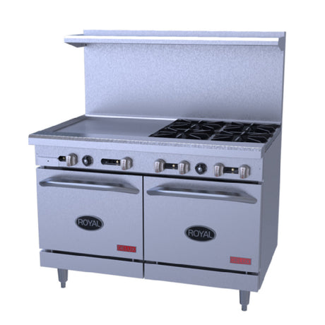 Royal Range Of California RDR-G48-126C_NAT Delux Series Restaurant Range Gas