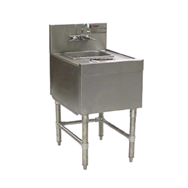 Eagle WSW18-24 Spec-Bar® Wet Waste Sink 18"W X 24"D 20/304 Stainless Steel Construction