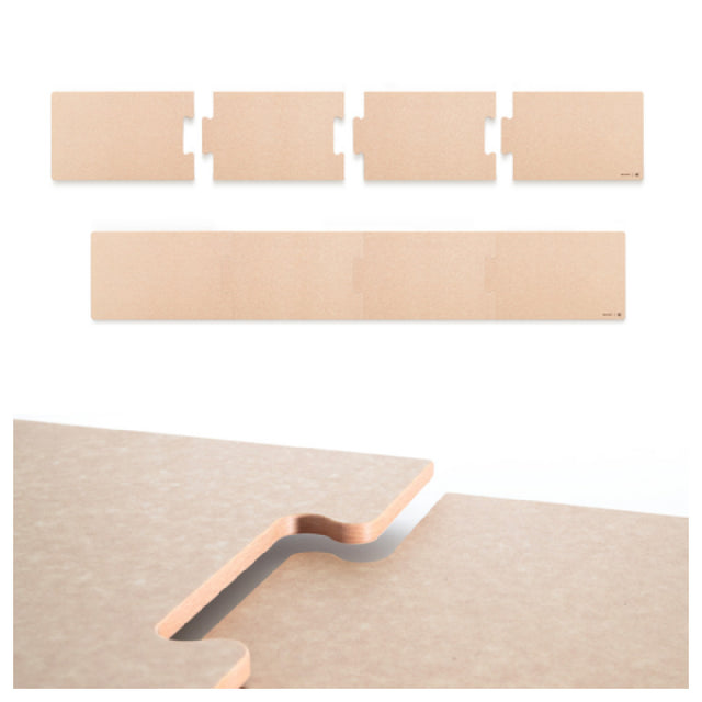 Epicurean 629-721201 Epicurean Stock Puzzle Board 72" X 12" X 3/8" In Natural