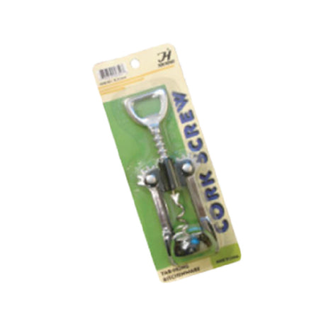 Thunder Group SLBO005 Corkscrew Opener Wing Type Stainless Steel (12 Each Minimum Order)