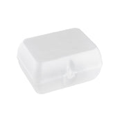 PacknWood 294BUFI - Burger Box, 6.3" X 5.11" X 3.54", Reusable