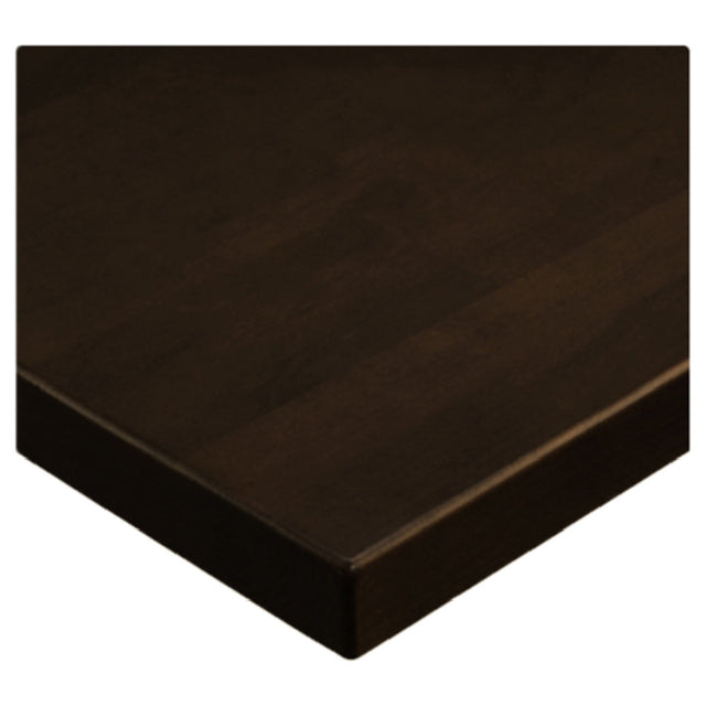 JMC Furniture SOLID WOOD 24 ROUND DARK WALNUT Table Top Indoor Use 24" Dia.