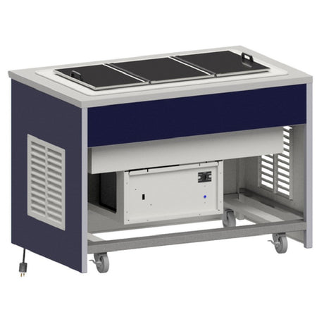 Atlas Metal INFDF-3 Ice Cream Freezer Self-contained Refrigeration Single Deep Freeze Compartment