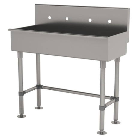 Advance Tabco 19-FM-48 Multiwash Hand Sink With Stainless Steel Legs And Flanged Feet
