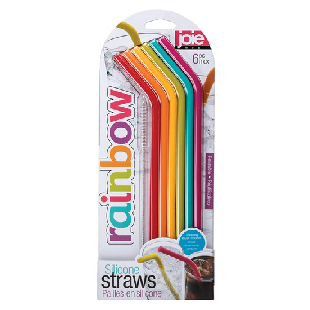 Harold Import Co. 12711 Joie Straws 9-1/2" X 1/4" Reusable