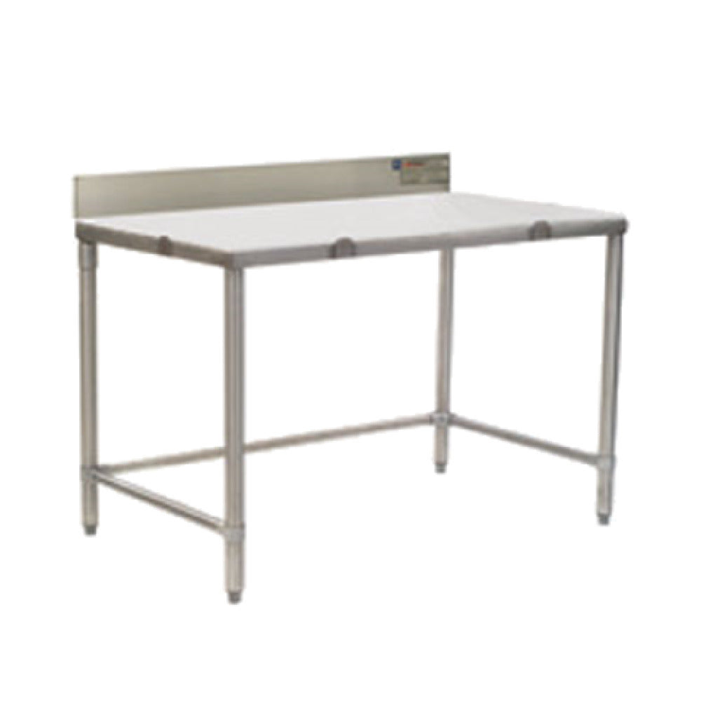 Eagle CT2460S-BS-X Cutting Table 60"W X 24"D X 39"H 4-1/2"H 304 Stainless Steel Removable Backsplash