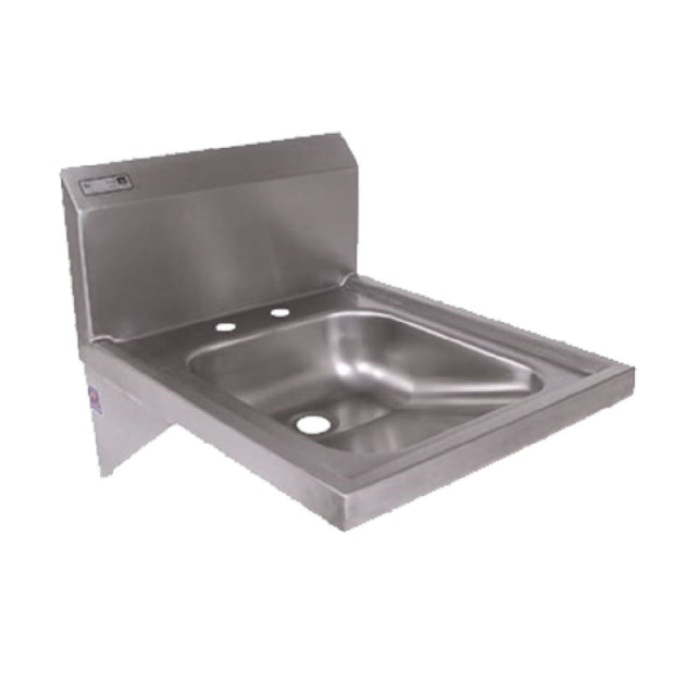 John Boos PBHS-W-1416ADAD Pro-Bowl Hand Sink Wall Mount 14"W X 16" Front-to-back X 5" Deep Bowl