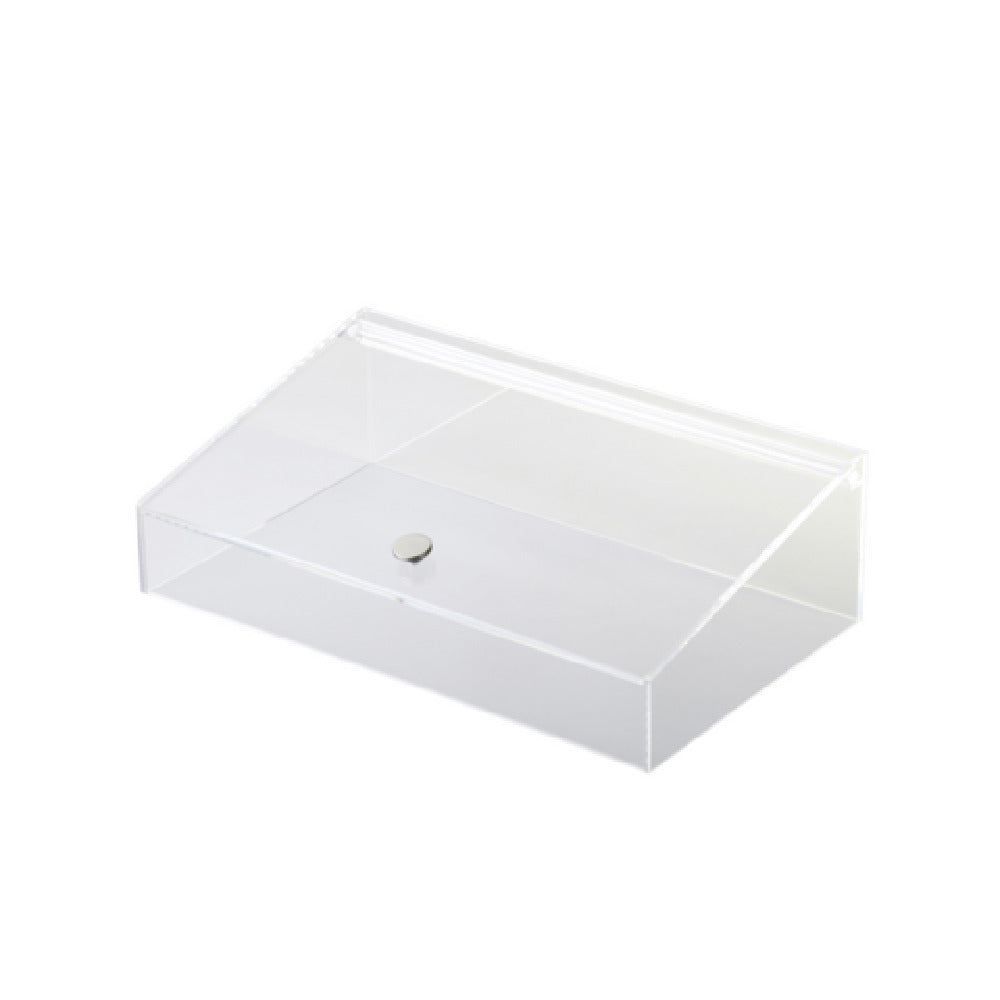 FOH BCV012CLT18 Smart Buffet Ware® Natural Flip Cover Full Size Acrylic