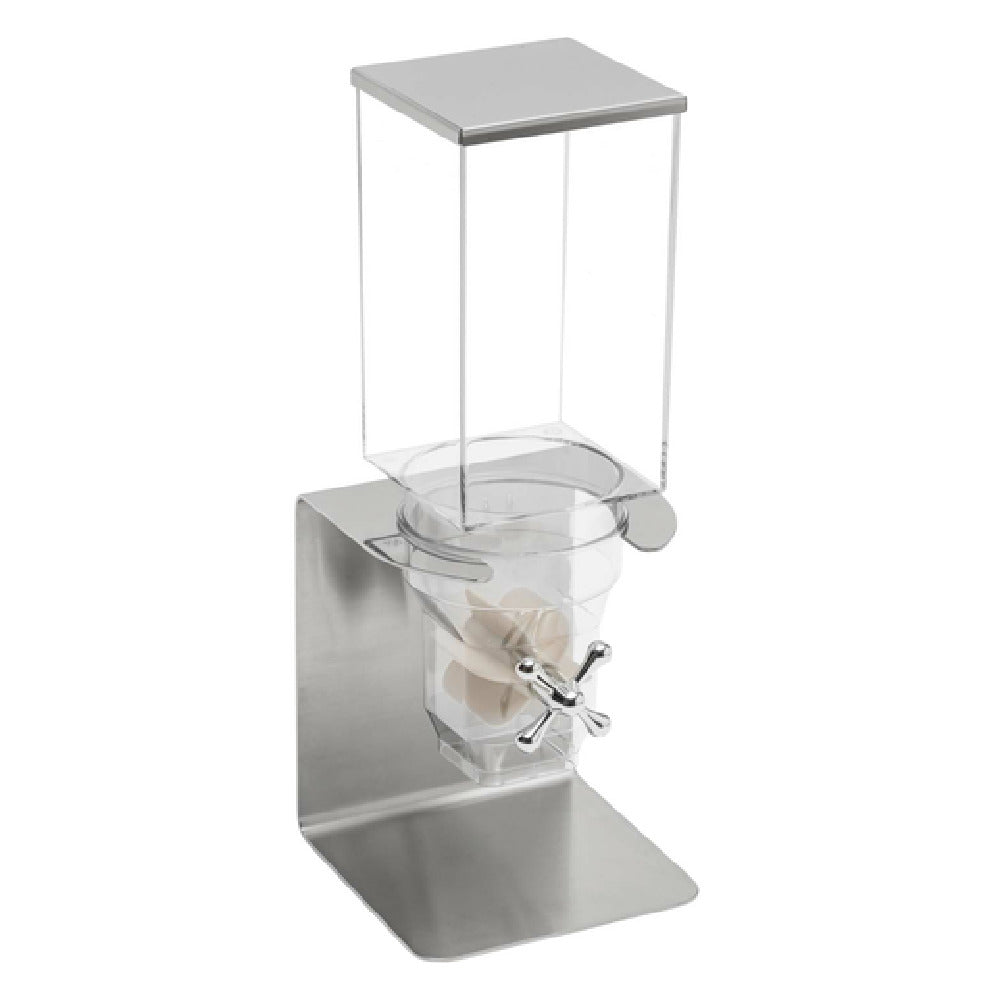 Service Ideas 81700611 Ze Pe Buffet Cereal Dispenser 7"D X 7"W X 22-3/4"H 3 Liters Capacity