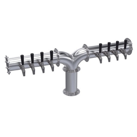 Krowne KPY-8A Krowne Pipe Y-Tower Eight Faucets Handles And Faucets Not Included