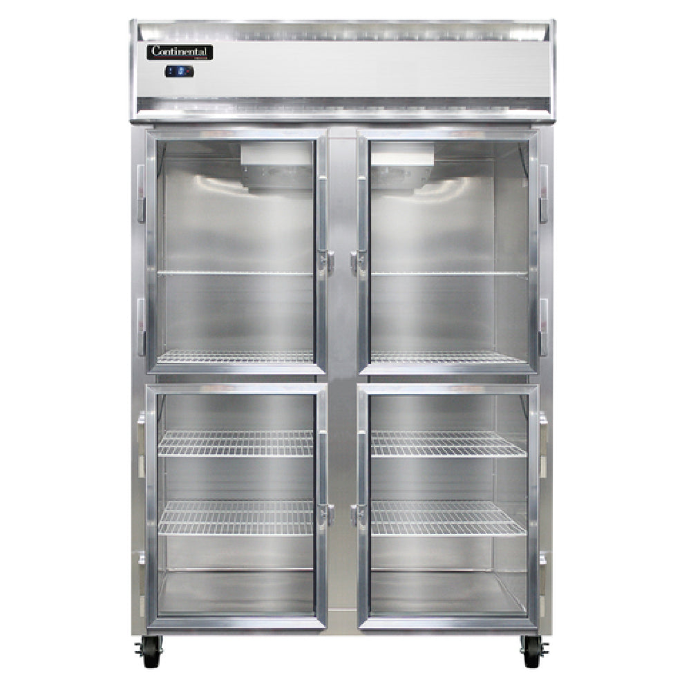 Continental Refrigerator 2FSNSSGDHD Freezer Display Two-section