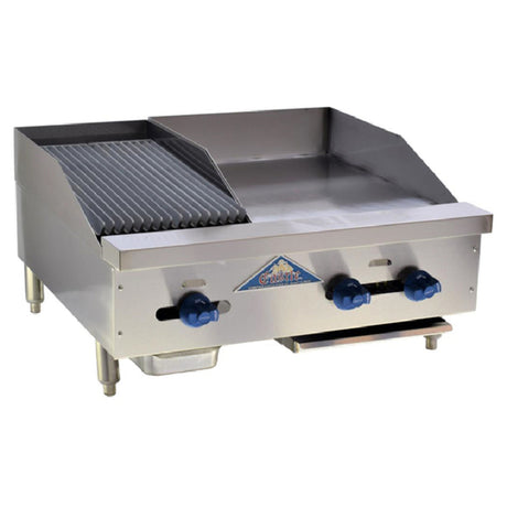 Comstock-Castle 3230-18-1RB Char-Broiler/Griddle Combination Countertop Gas