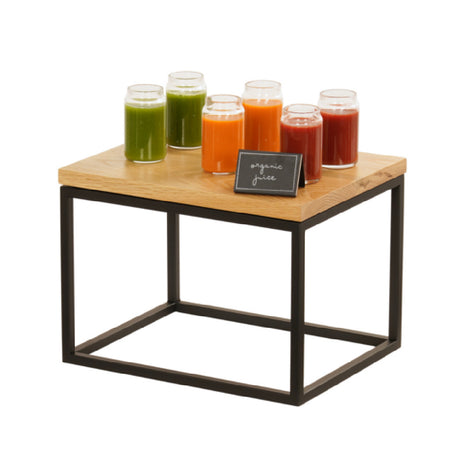 Cal Mil 23853-9-13 Riser 10"W X 12"D X 9"H Black Powder-coated Metal