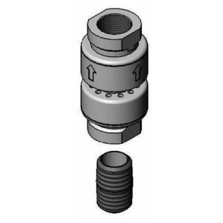 T&S Brass 5PR-VB Equip Vacuum Breaker Dual Check 3/8" NPT Inlet & Outlet