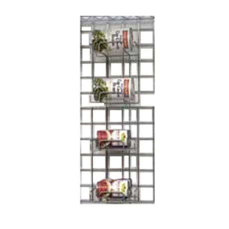 Eagle CR4D-X 4-Deck Can Rack Walstor® Modular Wall System 8 1/4" X 8 1/2" X 28 1/2"