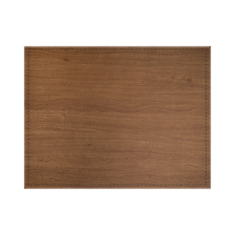 Risch TABLEMAT-SHERWOOD 17X13 Sherwood Faux-wood Table Mat (specify Color) 17" X 13"