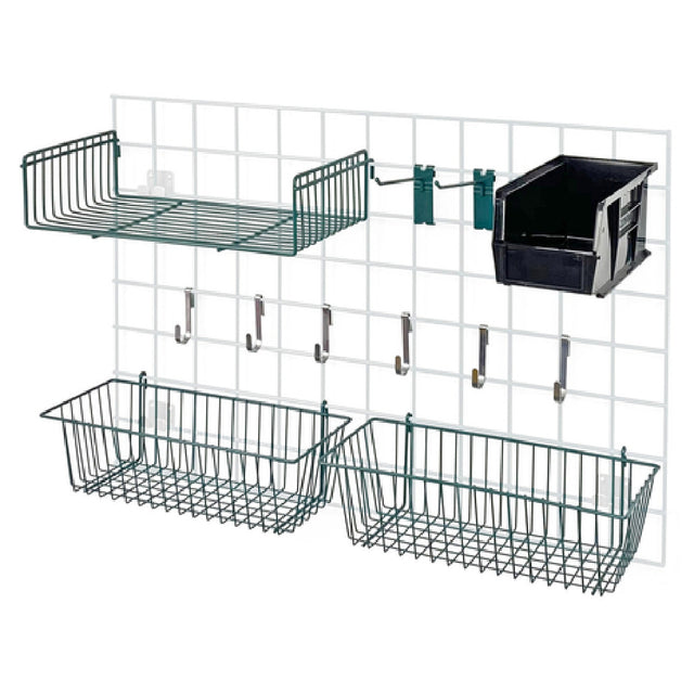 Quantum SG-A2_GREEN - Store Grid Accessory Pack, Includes: (2) 17"W X 7"D X 5"H Baskets