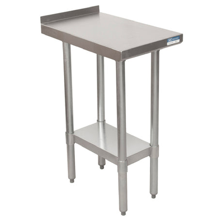 BK Resources SFTS-1830 Filler Table 18"W X 30"D X 36-1/4"H 18/430 Stainless Steel Top