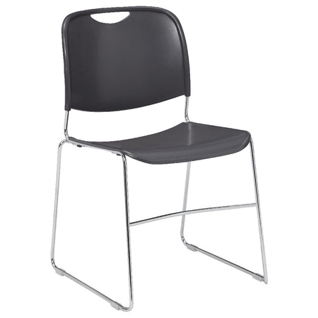 National Public Seating 8500 NPS® Series Ultra-Compact Plastic Stack Chair Stacking