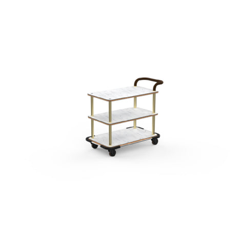 Steelite MGCRNX11CBXX Mogogo Buffet Solutions Roll'n Service Cart 41-1/2" X 21" X 36"H