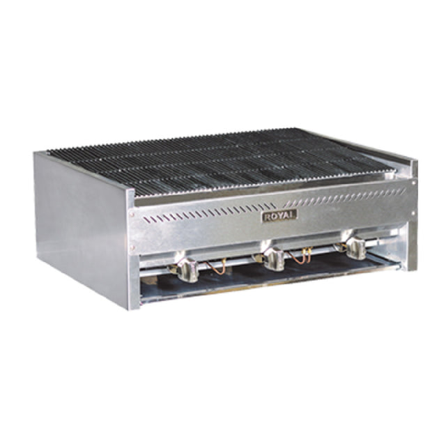 Royal Range Of California RSCB-12_NAT Charbroiler Gas Countertop