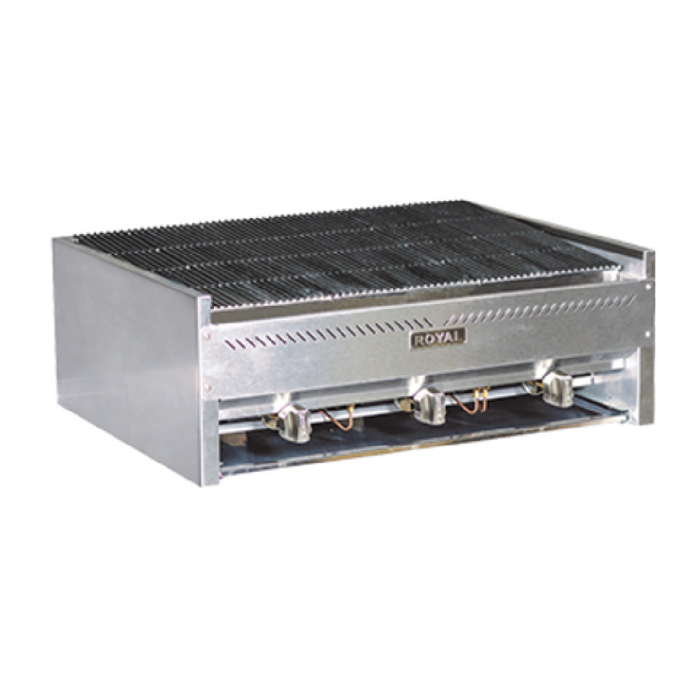 Royal Range Of California RSCB-18_NAT Charbroiler Gas Countertop