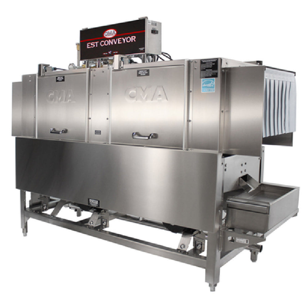 CMA Dishmachines EST-66_208/60/1 Energy Mizer® Dishwasher Conveyor Type 66"W X 25-1/8"D X 56-1/2"H