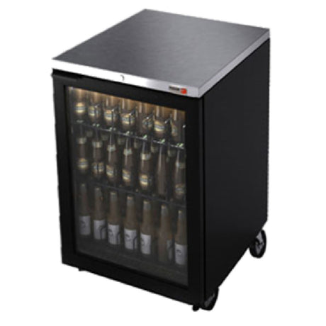 Fagor Refrigeration FBB-24G-N 19072168 Refrigerated Back Bar Cooler (1) Glass Door With Black Frame