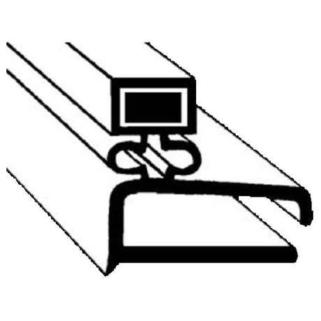 Franklin Machine Products 235-1053 Gasket 15-3/4" X 27-1/4" 4-sided