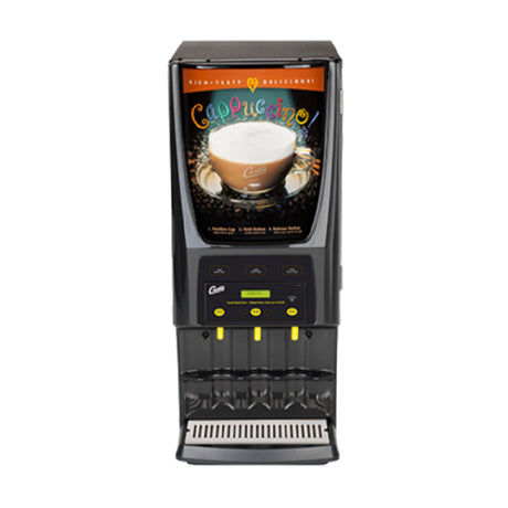 Curtis PCGT3300 G3 Primo Cappuccino™ Machine 3 Station Dispenser (1) 5 Lb & (2) 10 Lb Hoppers